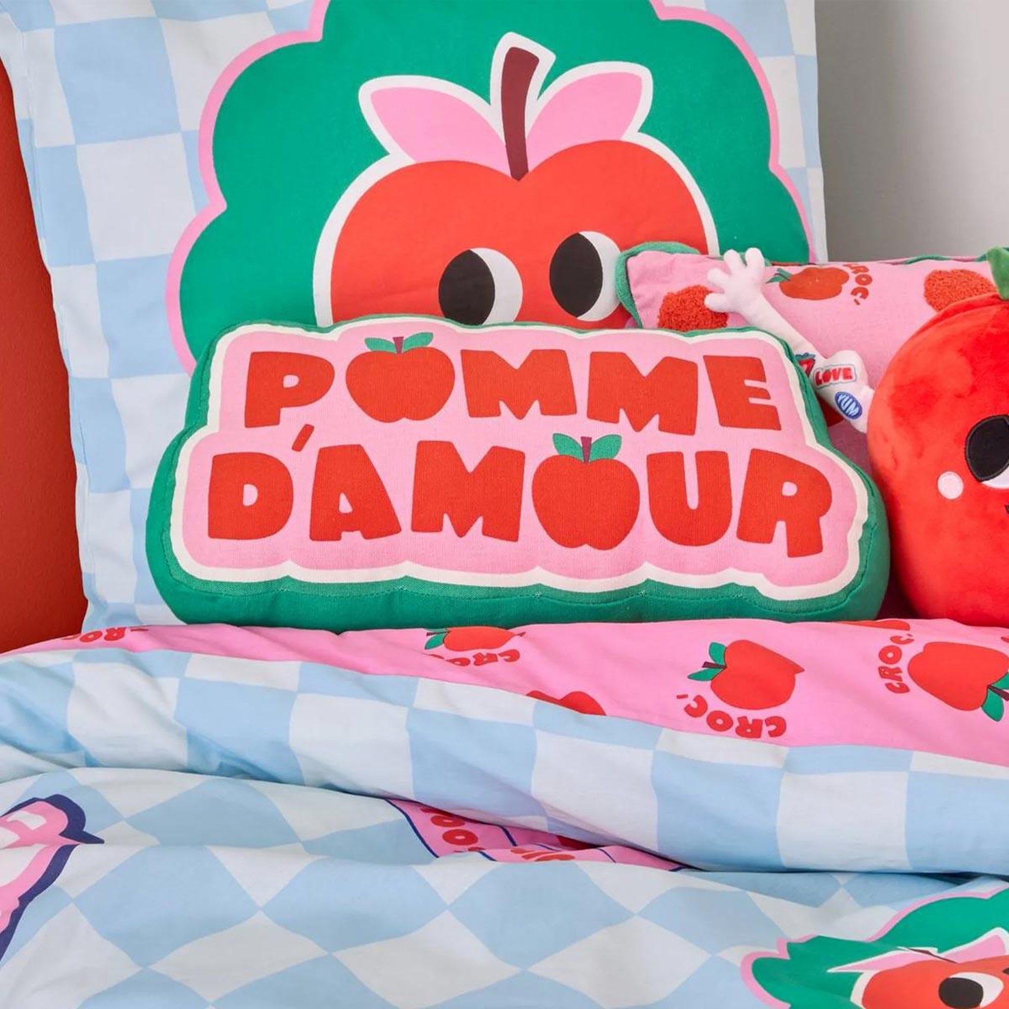 Voir la diapositive 2 : Atmosphera Kids Coussin enfant déco  chachapop  20x44cm multicolore