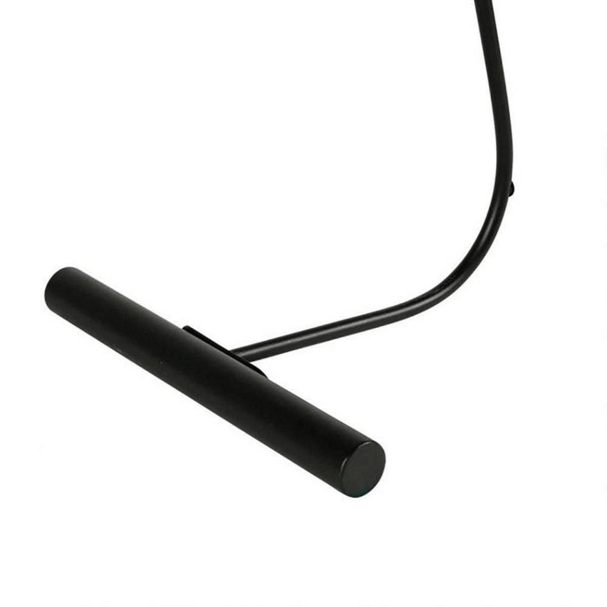 OSTARIA Lampe métal noir abat-jour filaire corde