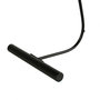 Voir la diapositive 2 : OSTARIA Lampe métal noir abat-jour filaire corde