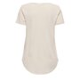 Voir la diapositive 2 : JACQUELINE DE YONG T Shirt Beige Femme JDY  inette