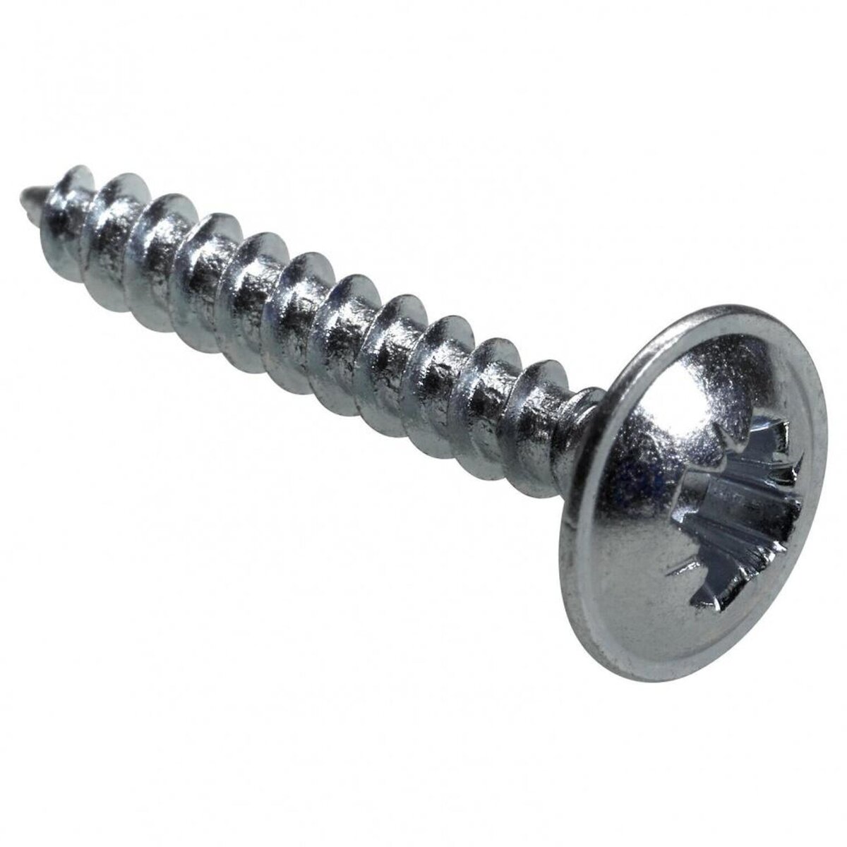 CENTRALE BRICO Lot de 50 vis de paroi arrière acier chromé HETTICH, l.20 mm