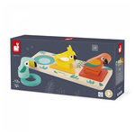 Juratoys-Janod Tropik Jeu de formes a empiler - Oiseaux tropicaux