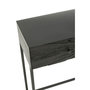Voir la diapositive 6 : Paris Prix Console 2 Tiroirs en Bois  Shanil  100cm Noir