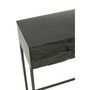 Voir la diapositive 6 : Paris Prix Console 2 Tiroirs en Bois  Shanil  100cm Noir