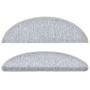 Voir la diapositive 4 : VIDAXL Tapis d'escalier 10 pcs 56x17x3 cm Gris clair