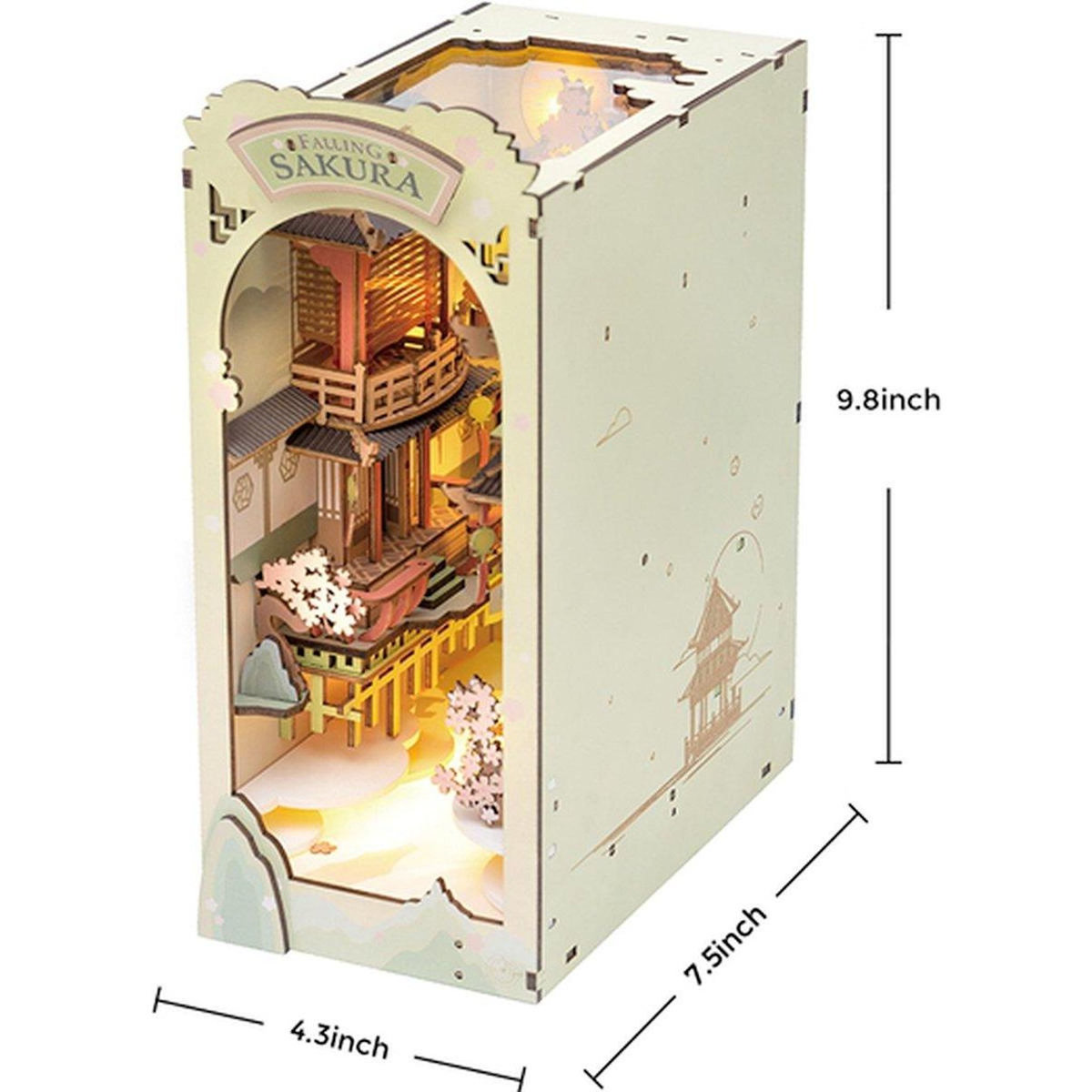 ROBOTIME Serre livre Falling Sakura