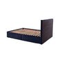 Voir la diapositive 6 : BEST MOBILIER Klimt - lit coffre - 160x200 - en velours - sommier inclus