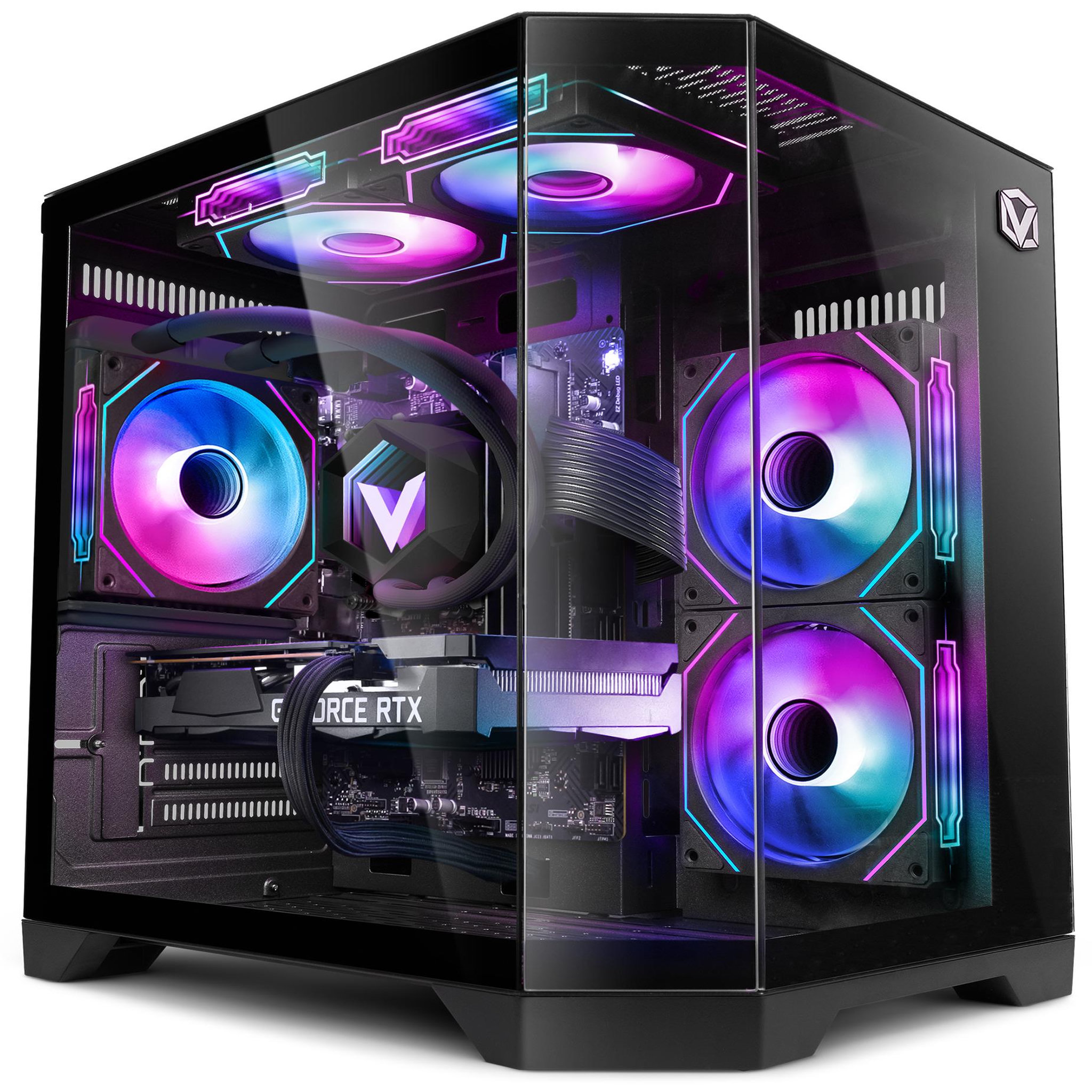 VIBOX PC Gamer - i7 12700KF, RTX 5060, 16 Go RAM, 1 To SSD, Windows 11, WiFi 6 + Bluetooth 5.4