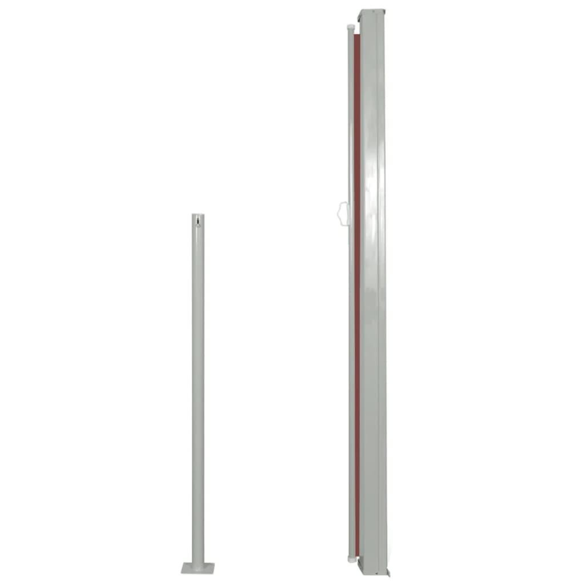 Voir la diapositive 3 : VIDAXL Auvent lateral retractable de patio 160 x 300 cm Marron