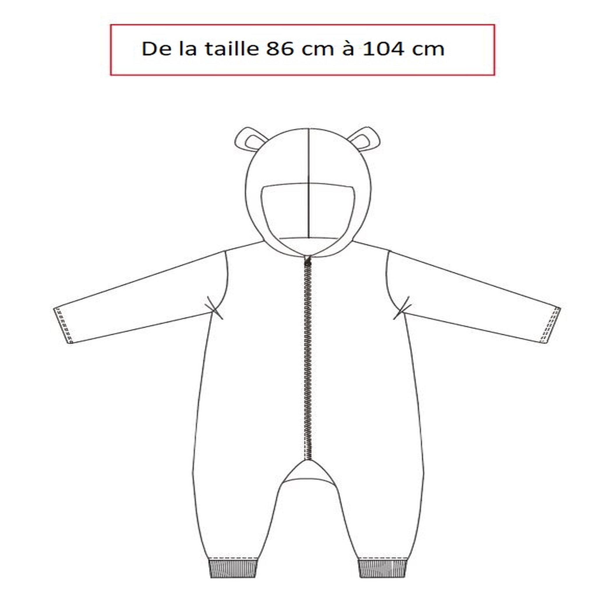 Voir la diapositive 2 : INEXTENSO Combinaison bébé fille
