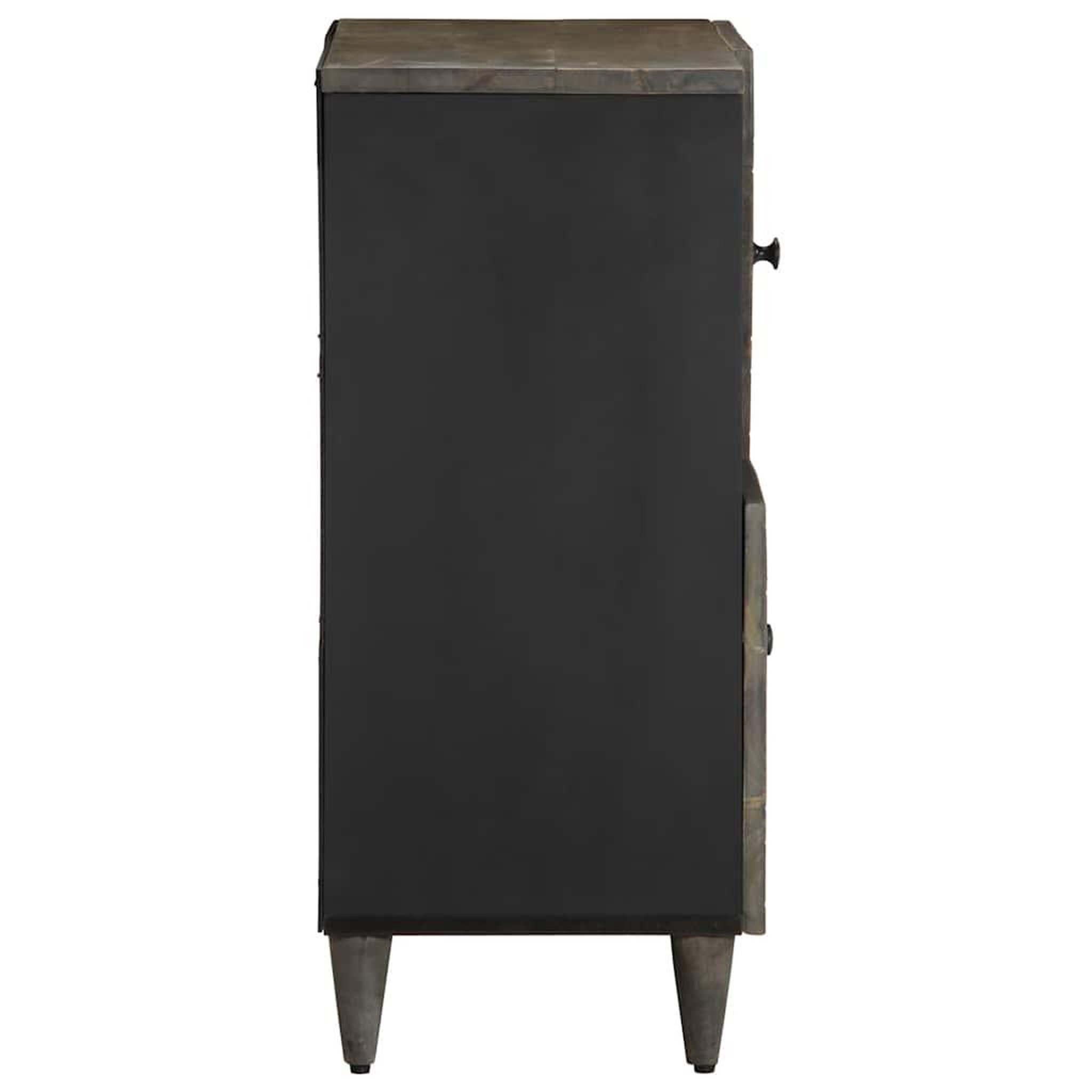 Voir la diapositive 4 : VIDAXL Buffet 80x33x75 cm bois massif de manguier