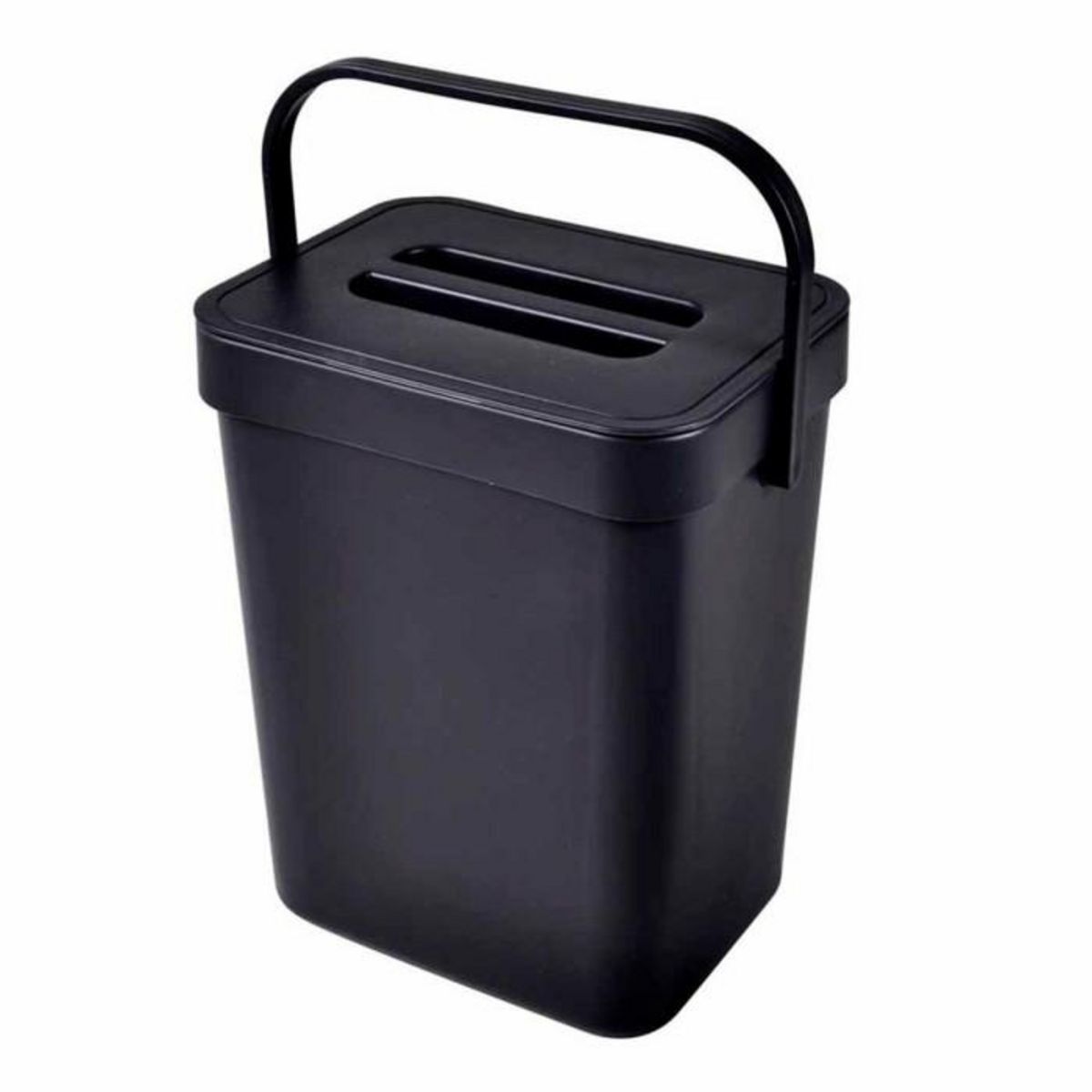 Paris Prix Poubelle de Compost Accrochable  Merle  5L Anthracite