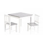 Voir la diapositive 1 : GEUTHER Meubles d activite en Hevea 2 chaises et une table Couleur Blanc