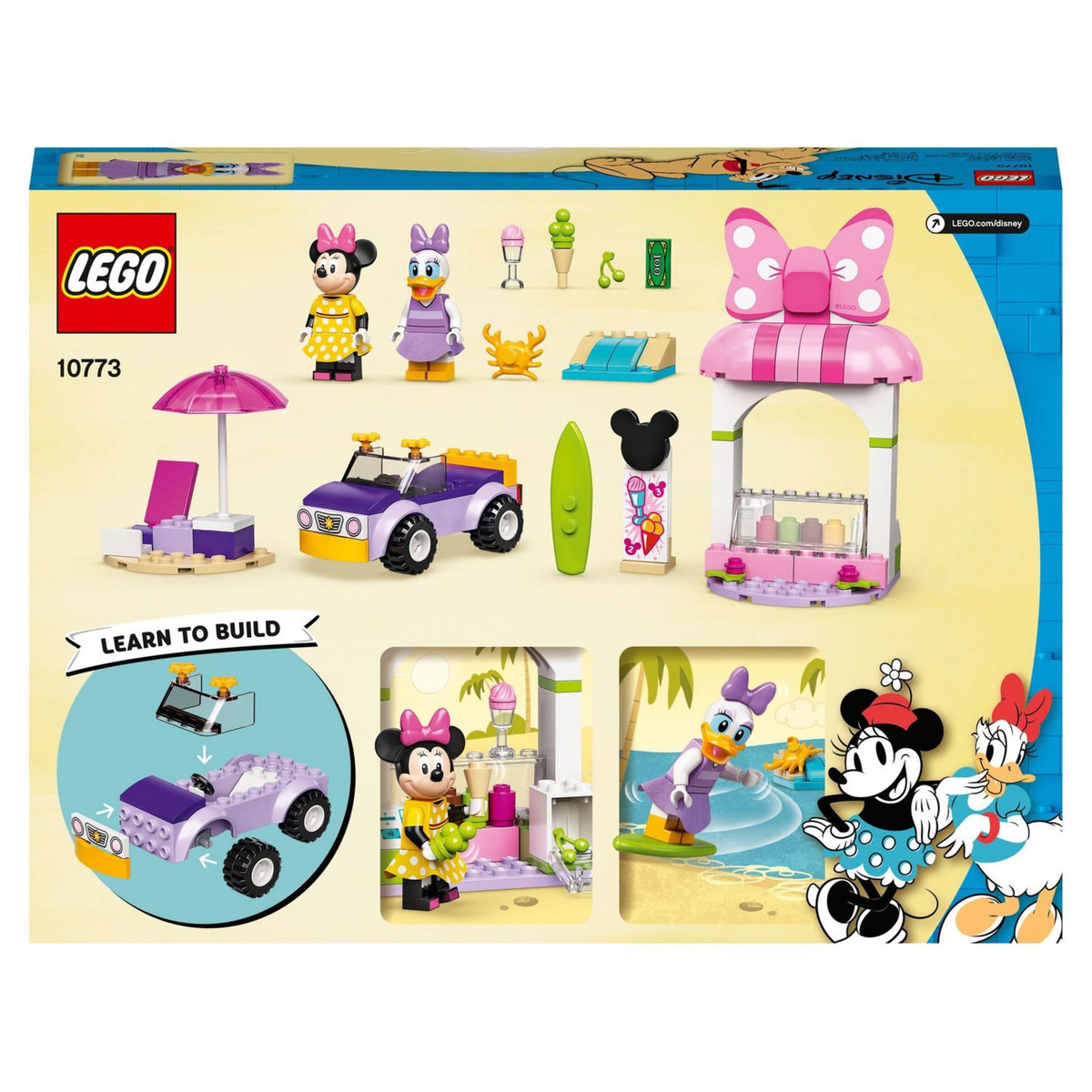 LEGO Disney 10773 - Le magasin de glaces de Minnie Mouse