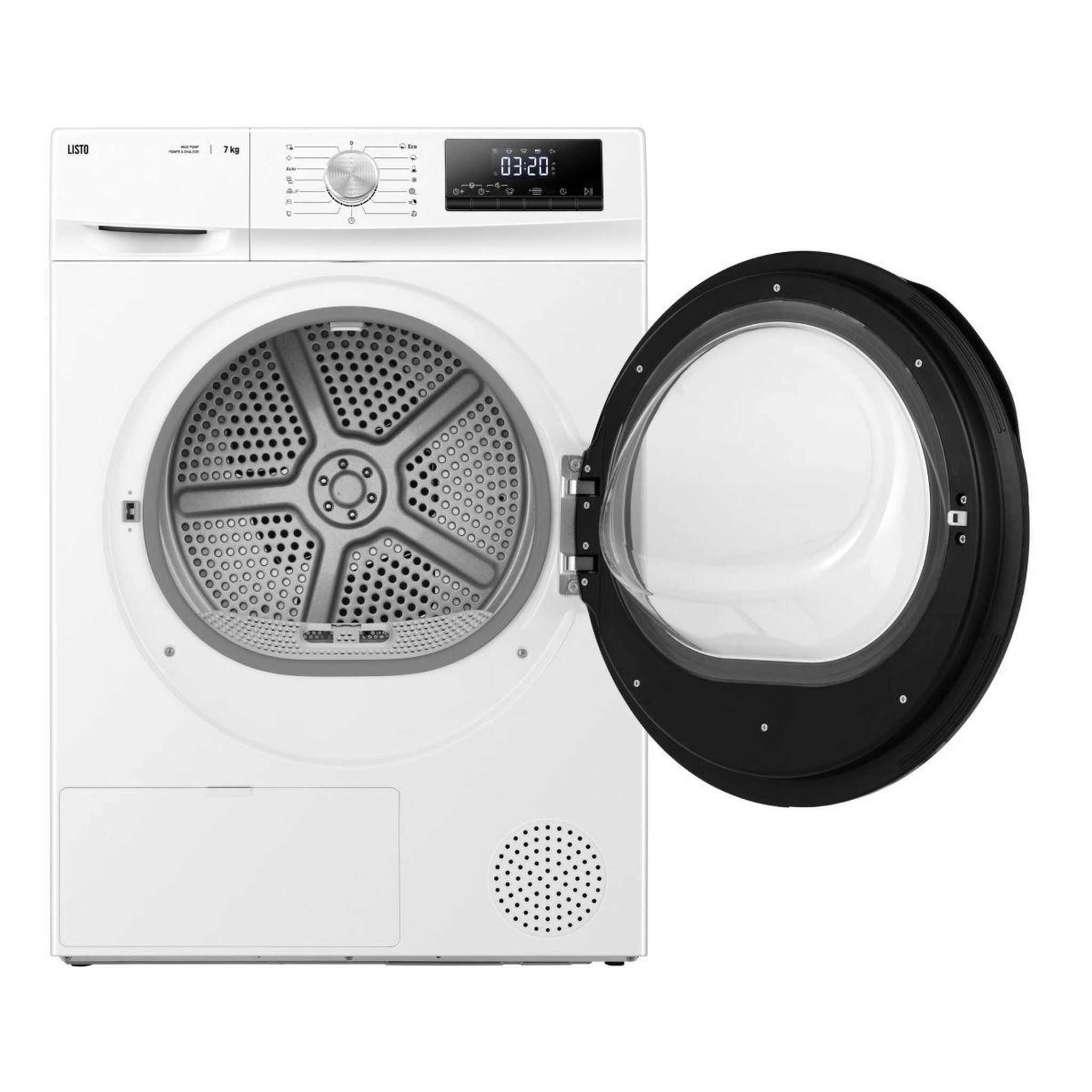 Voir la diapositive 2 : Listo Sèche linge pompe à chaleur slhp7-l6b