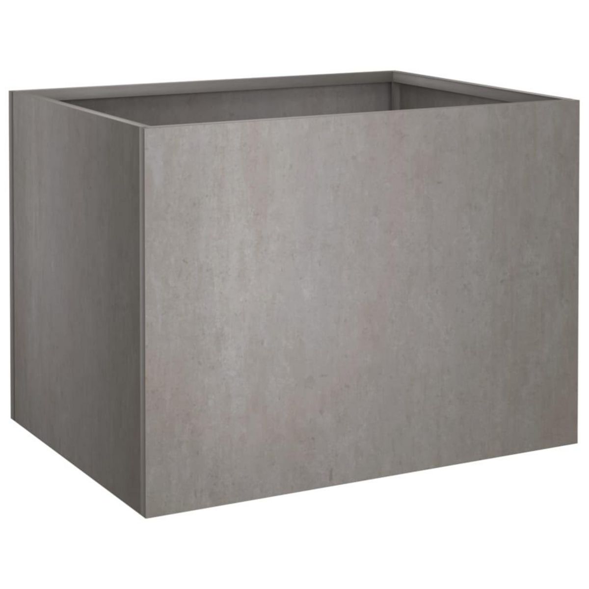 VIDAXL Jardiniere 62x47x46 cm acier corten