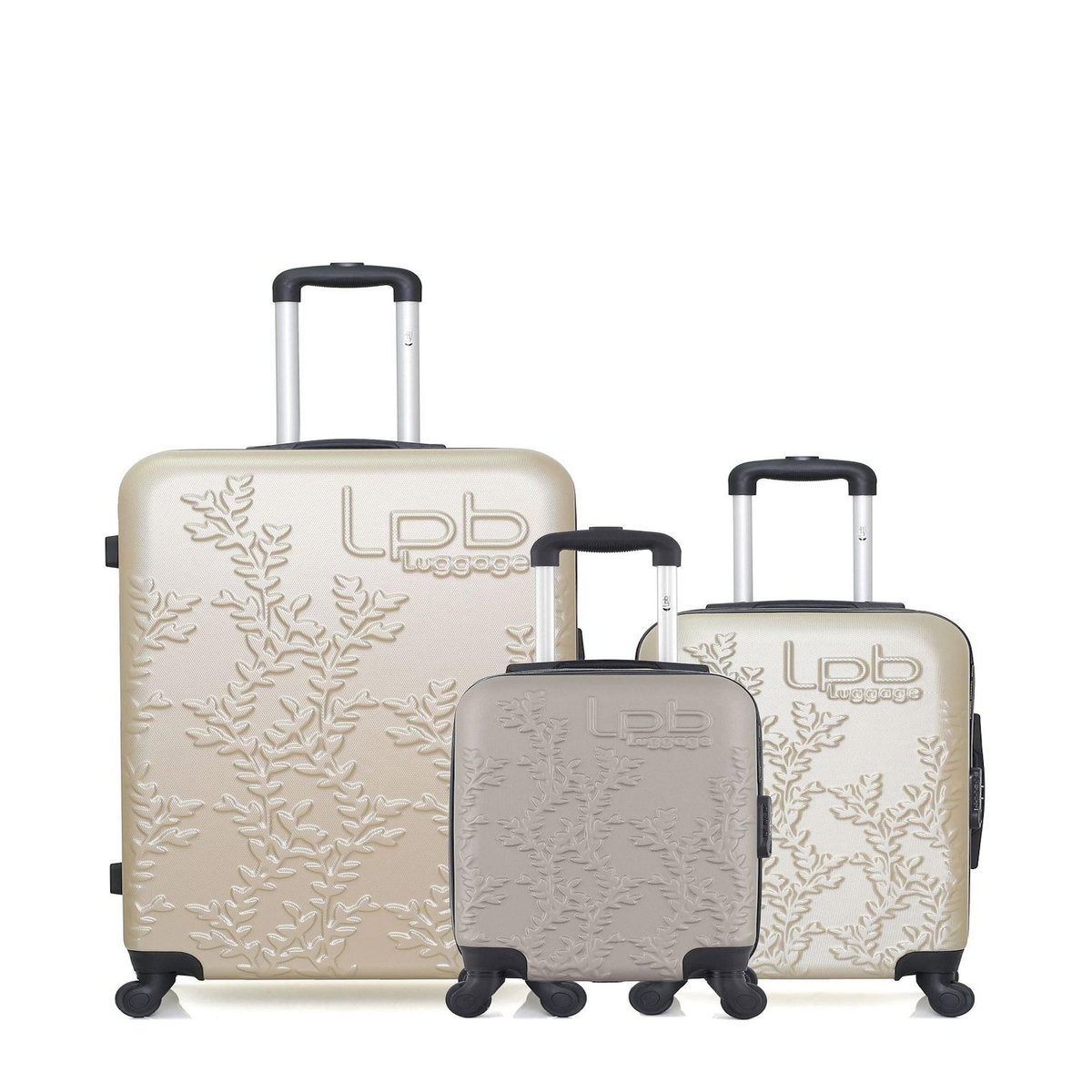 LES P'TITES BOMBES LPB LPB LUGGAGE - LOT DE 3 - Valises grand format, cabine et cabine XXS NAIS