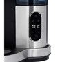 Voir la diapositive 2 : WMF Cafetière programmable 10 tasses 1000w inox/noir - 412320011