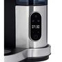 Voir la diapositive 2 : WMF Cafetière programmable 10 tasses 1000w inox/noir - 412320011