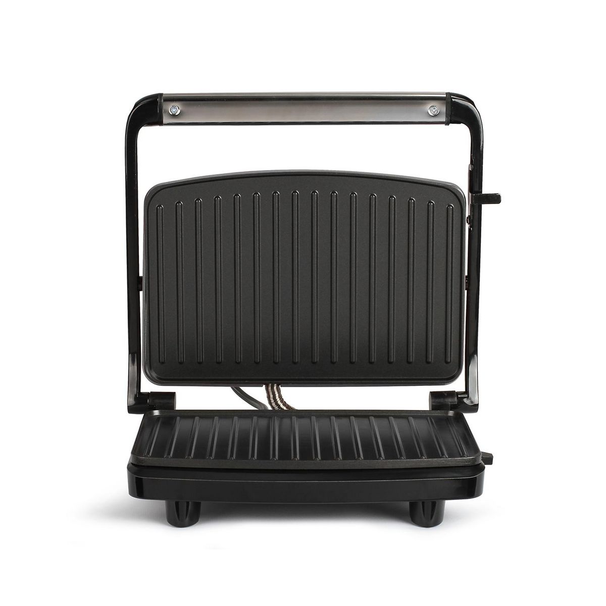 LIVOO Grill viandes et panini 750w gris/noir - doc232g