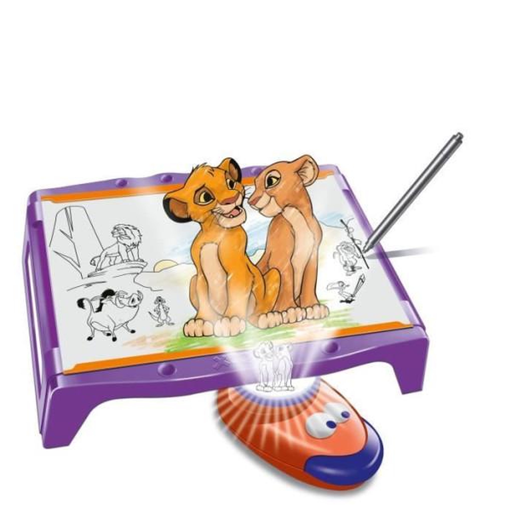 Voir la diapositive 3 : RAVENSBURGER Xoomy maxi disney, table a dessiner, dessin, mixte, activité créative, des 6 ans, 23946, ravensburger