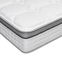 Voir la diapositive 3 : MySommeil Home Matelas ressorts ensachés accueil mémoire de forme 140x190cm NUAGE