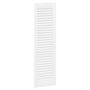 Voir la diapositive 2 : VIDAXL Porte d armoire à persiennes blanc 99x29,5 cm