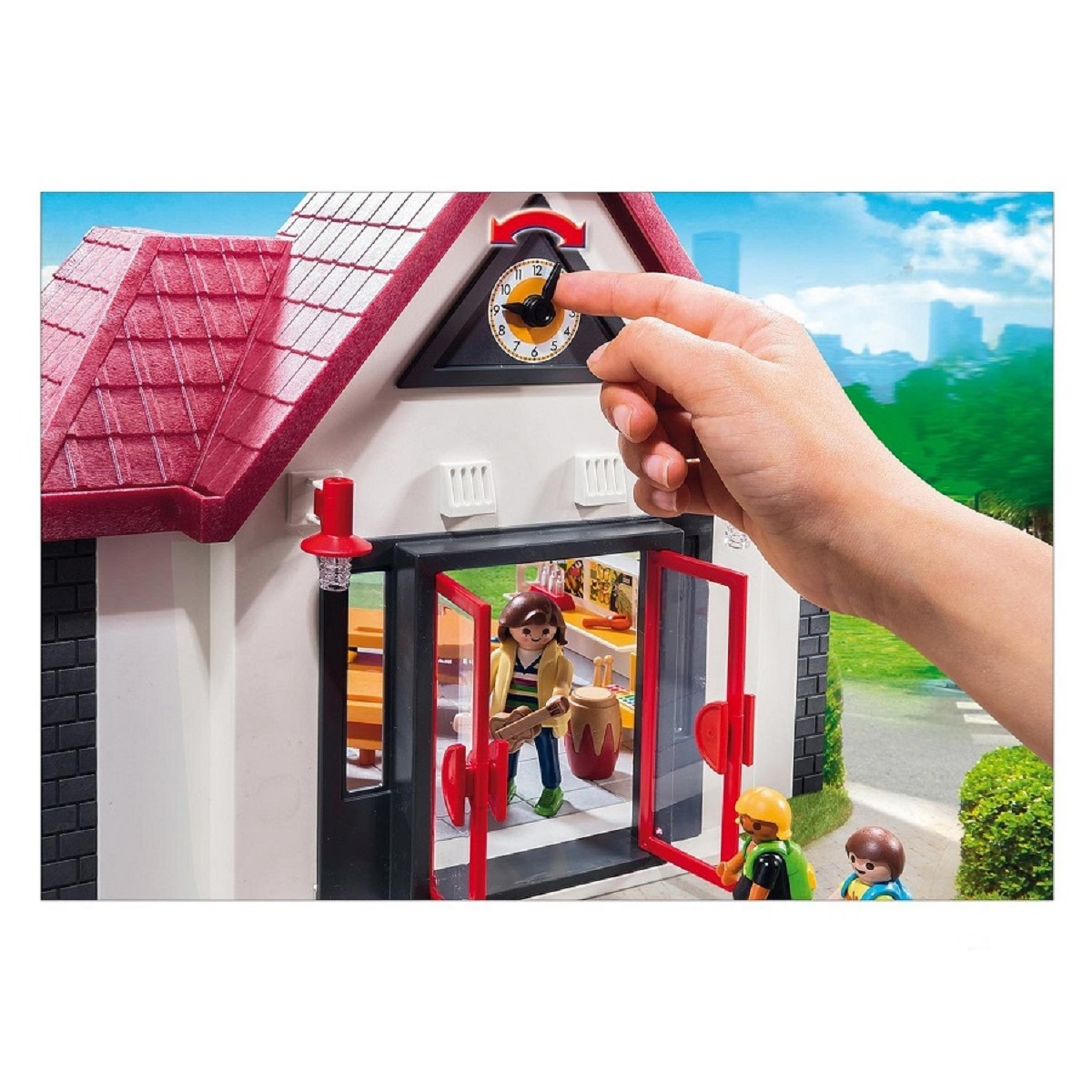 Voir la diapositive 4 : PLAYMOBIL 6865 - City Life - Ecole avec Salle de Classe