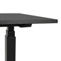 Voir la diapositive 6 : Paris Prix Bureau Design Réglable  Électrique  140cm Noir
