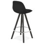 Voir la diapositive 4 : Paris Prix Tabouret de Bar Design  Cariboa  87cm Noir
