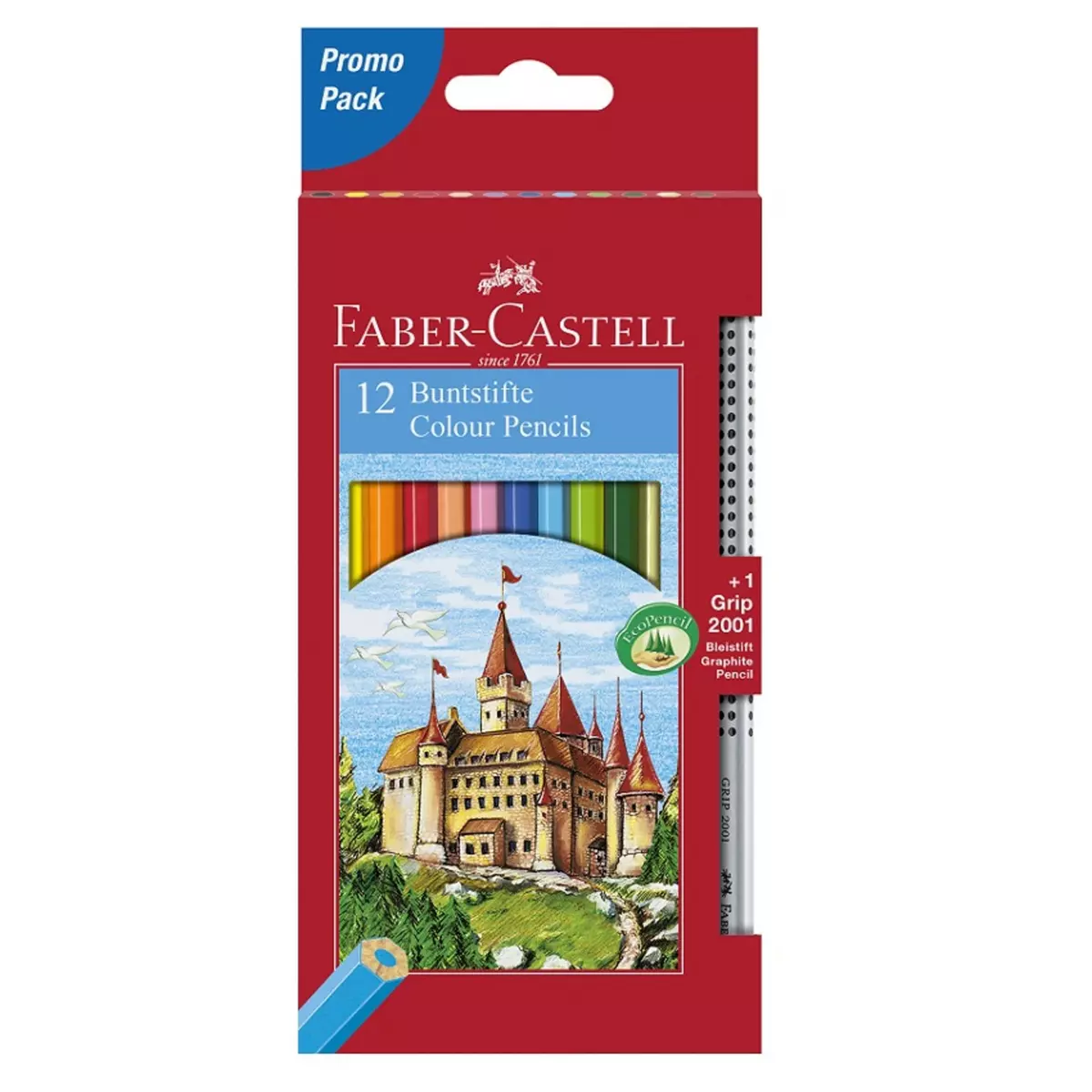FABER CASTELL 12 crayons de couleurs Faber-Castell