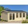 Voir la diapositive 1 : Abri de jardin bois - 19,2m² - DOURO