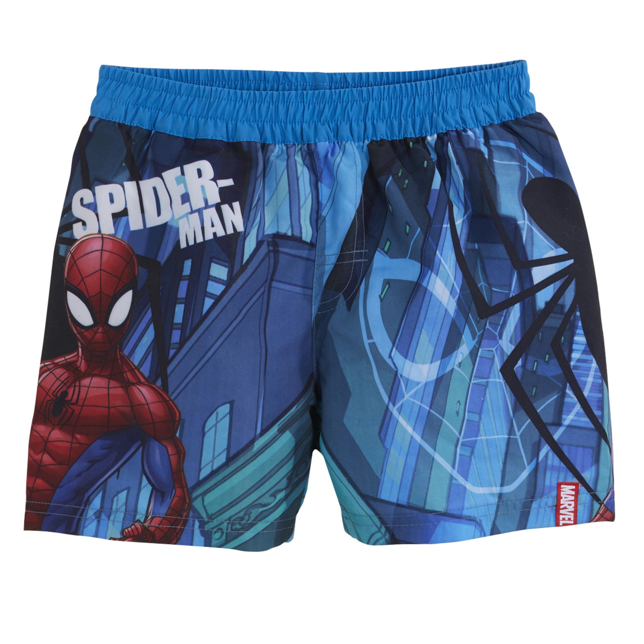 Pack Maillot De Bain Spiderman + Casquette + Sac - Boxer Enfant Avec Casquette Réglable Marvel