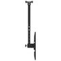 Voir la diapositive 4 : VIDAXL Support TV au plafond pour écran 32 65 max VESA 400x400mm 40kg