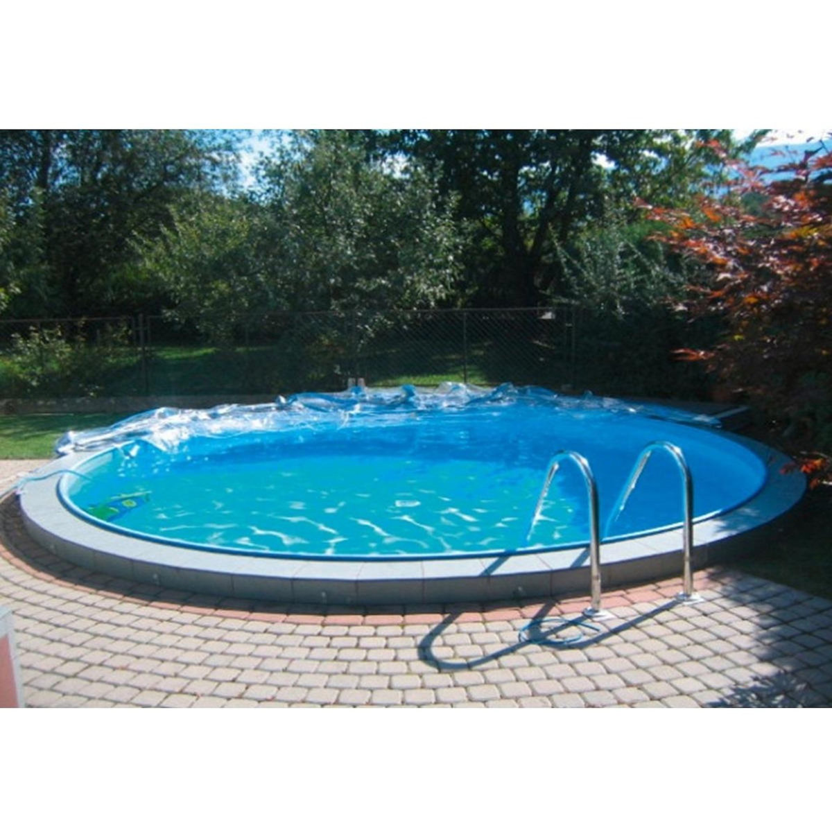 EDG Piscine acier enterrée ronde en kit 4.5mx1.2m - WM164