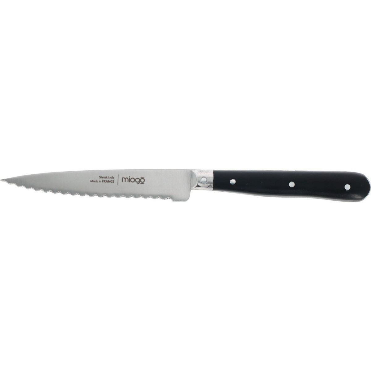 MIOGO Couteau Steak 10.5 cm Pleine soie
