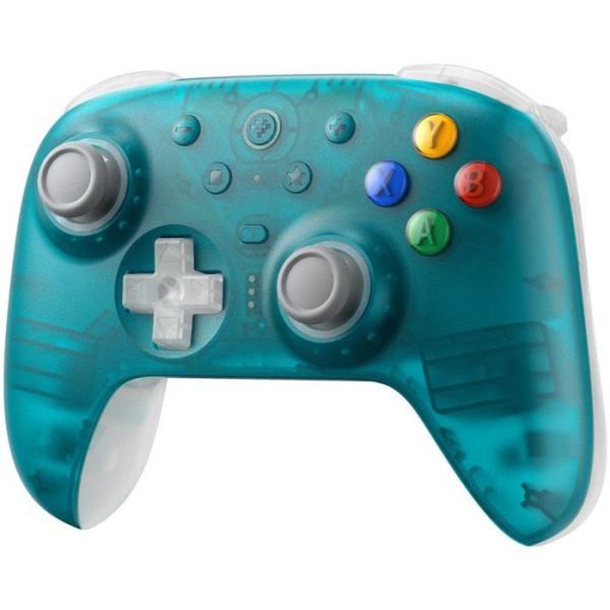 Just for games Manette de jeu - Nintendo Switch - 8BitDo Ultimate 2 Wireless - 2.4G - Bleu transparent