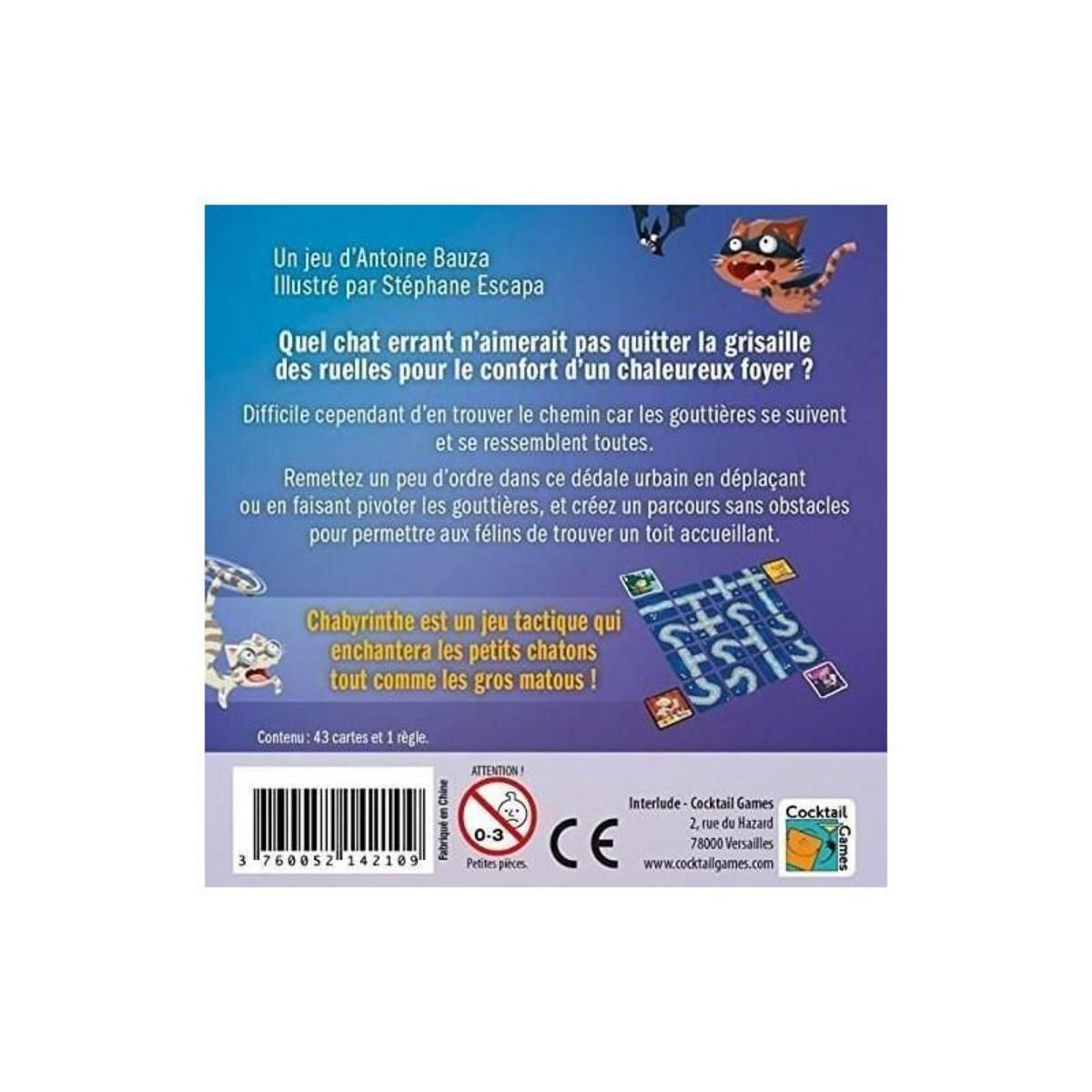 Asmodee Chabyrinthe jeu de société