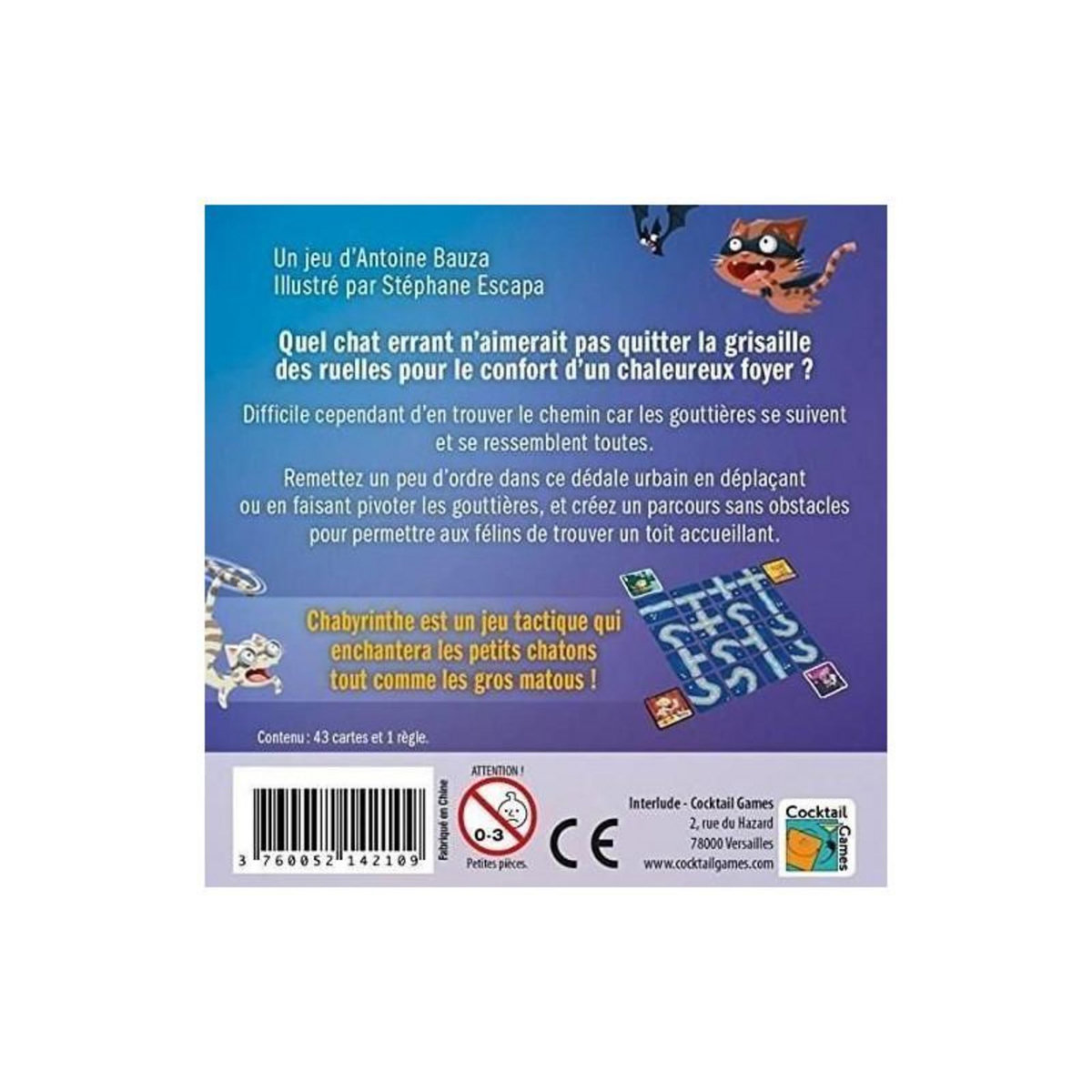 Asmodee Chabyrinthe jeu de société