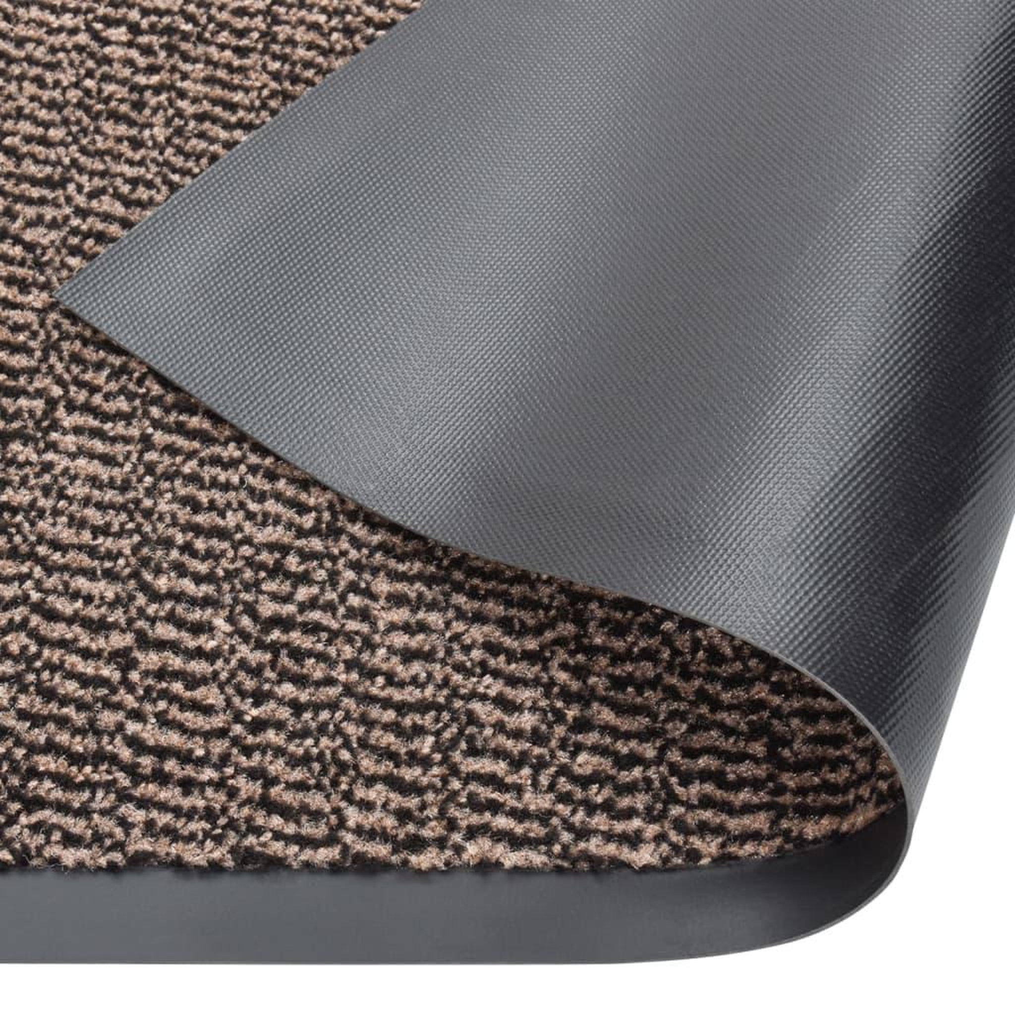 Voir la diapositive 3 : VIDAXL Paillasson touffete 60x150 cm Marron fonce