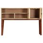 Voir la diapositive 4 : VIDAXL Table console 115x30x76 cm Bois de manguier massif brut
