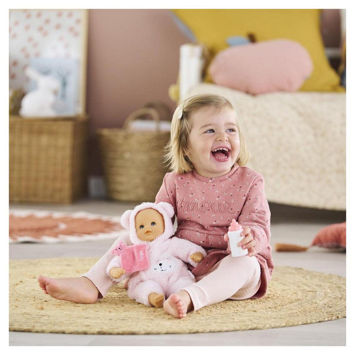 Corolle Poupon Bébé Calin Ourson d'Amour