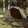 Voir la diapositive 3 : VIDAXL Tente de peche 4 personnes marron liberation rapide