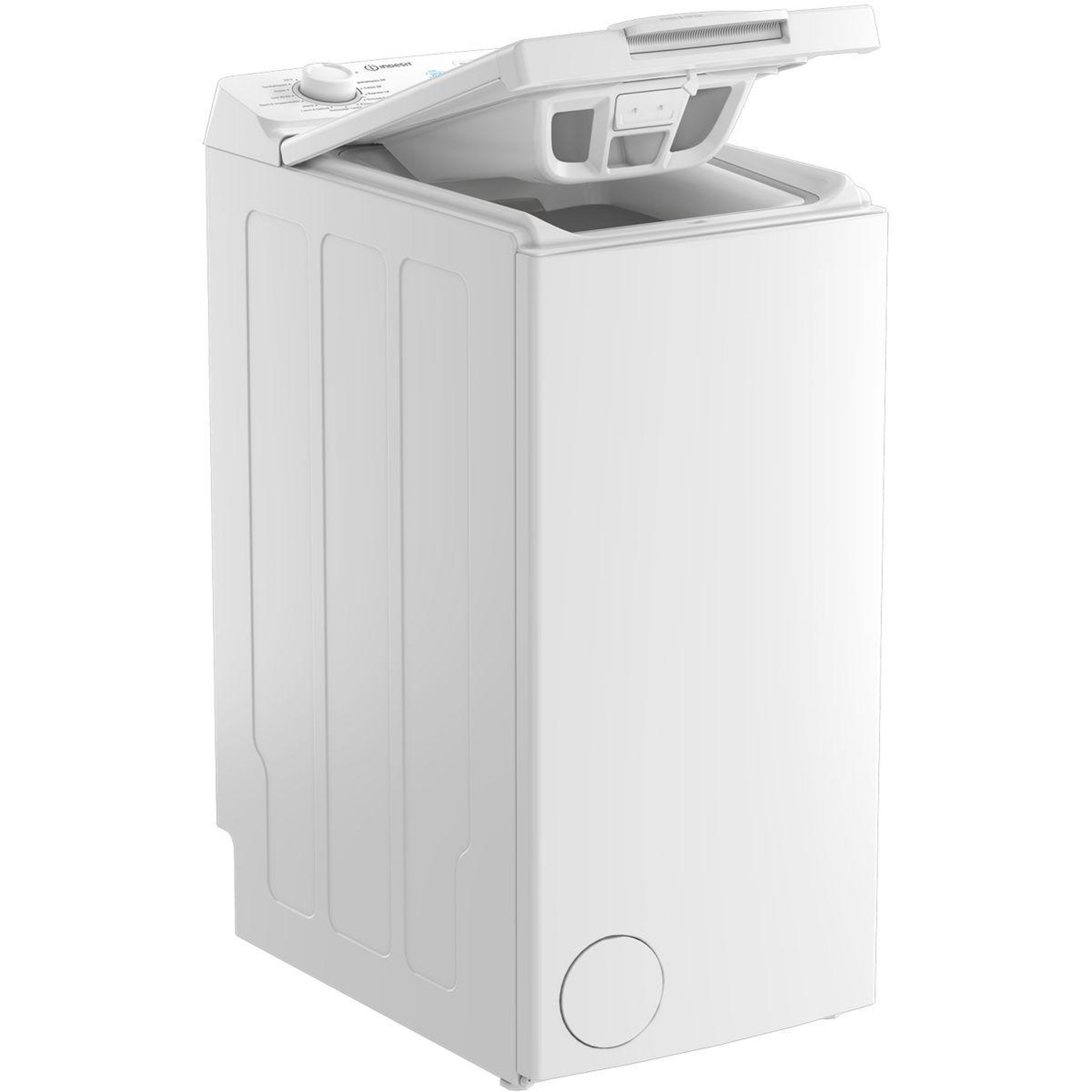 Voir la diapositive 2 : Indesit Lave linge top tip621push&gofr - 6 kg - 1200 tr/min - classe a - moteur induction