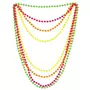 WIDMANN Set de 4 colliers de perles - Neon