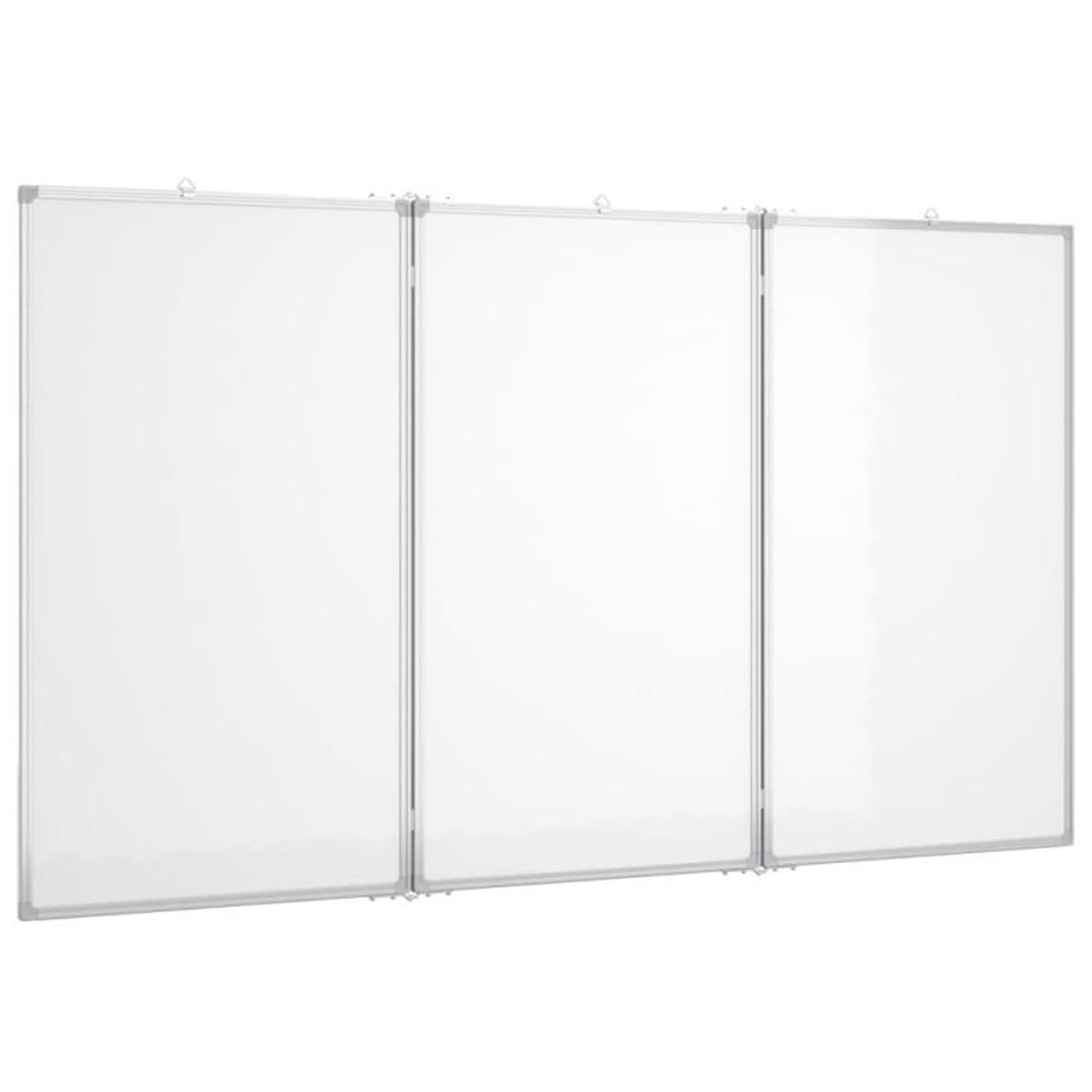 Voir la diapositive 2 : VIDAXL Tableau blanc magnétique pliable 150x80x1,7 cm aluminium