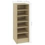 Voir la diapositive 6 : VIDAXL Armoire a chaussures Chene Sonoma 31,5x35x90 cm Bois ingenierie
