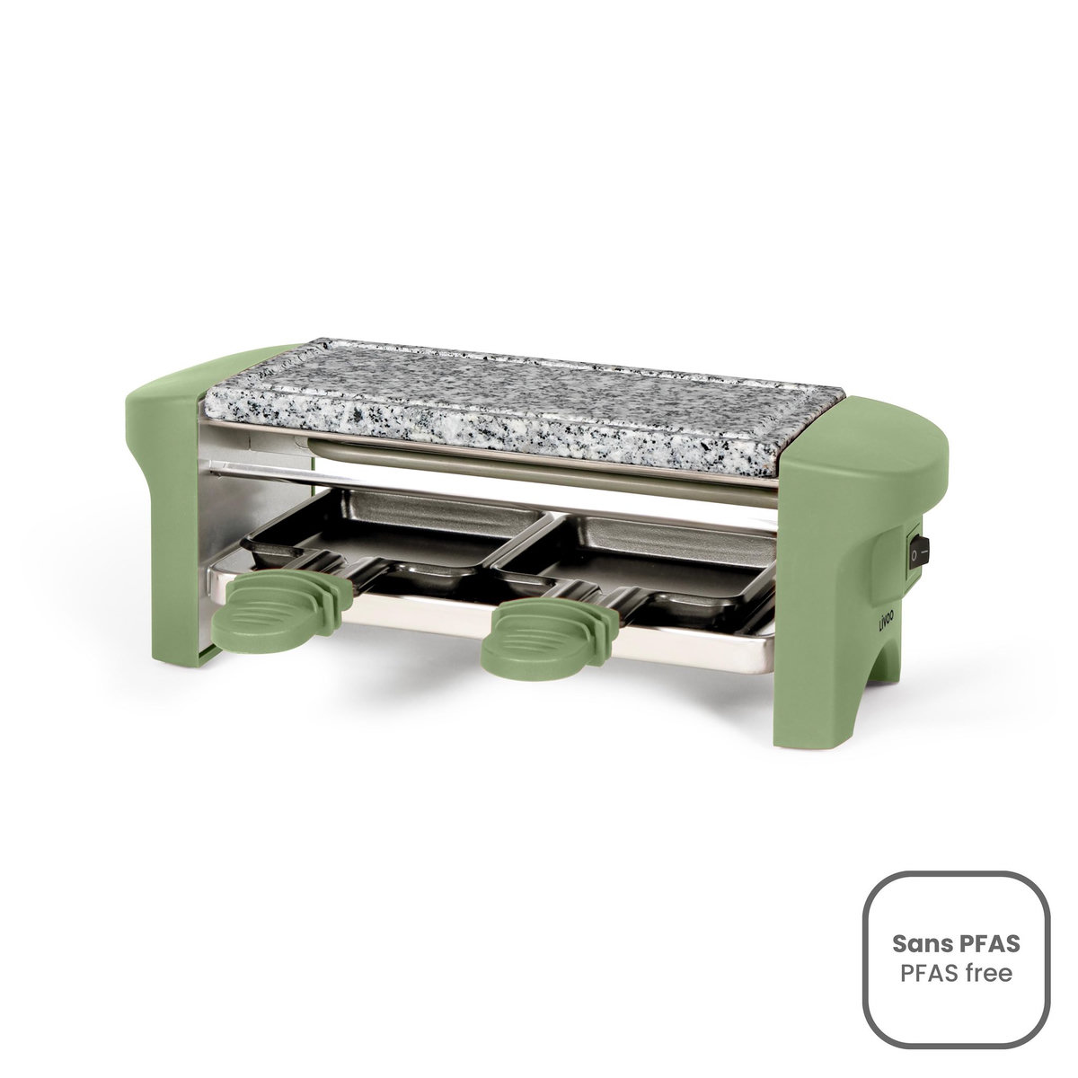 LIVOO Appareil à raclette à 2 personnes 350w - DOC156VE