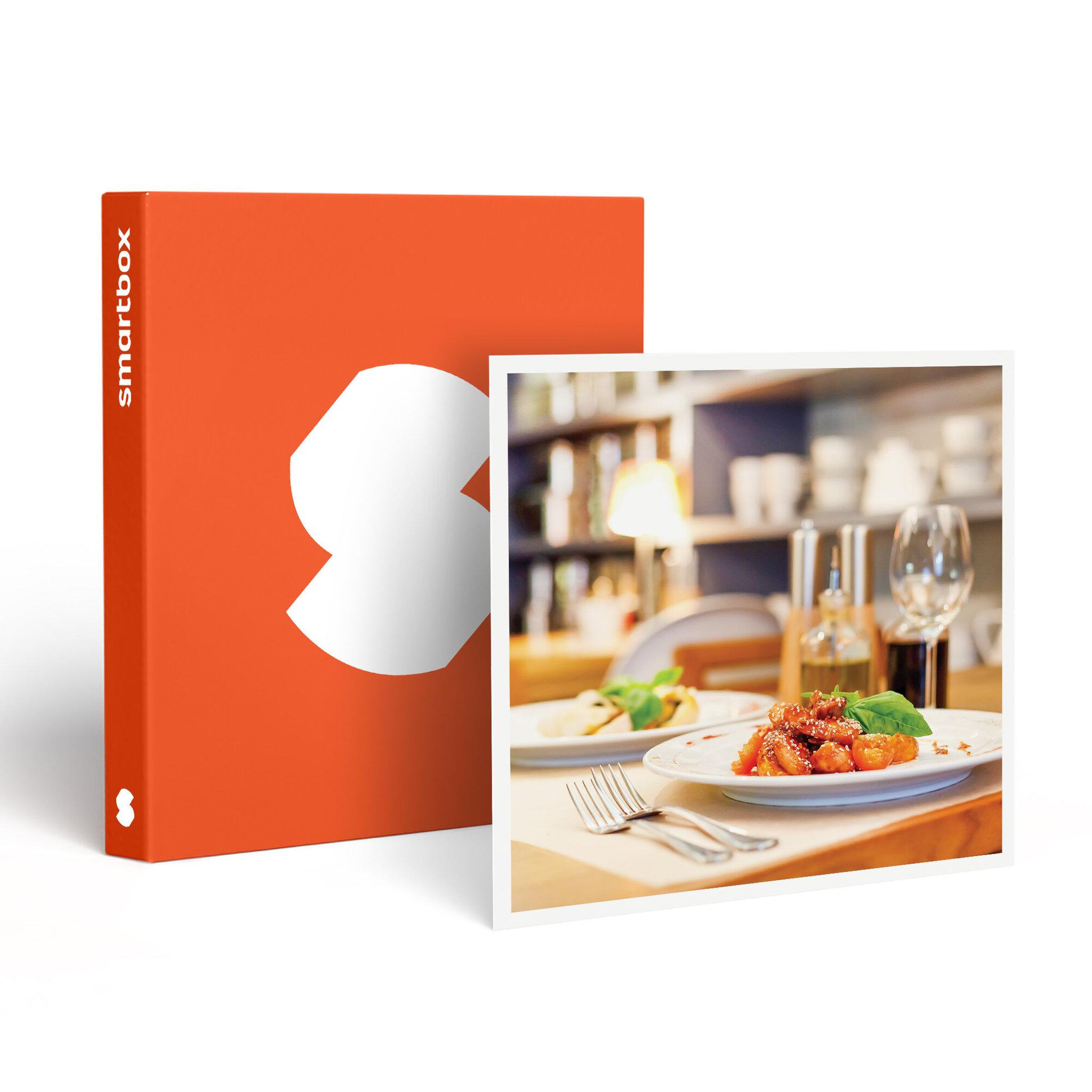 Smartbox Dîner romantique avec boisson partout en france - coffret cadeau gastronomie