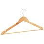 Voir la diapositive 3 : VIDAXL Cintres antiderapants 20 pcs Bois dur